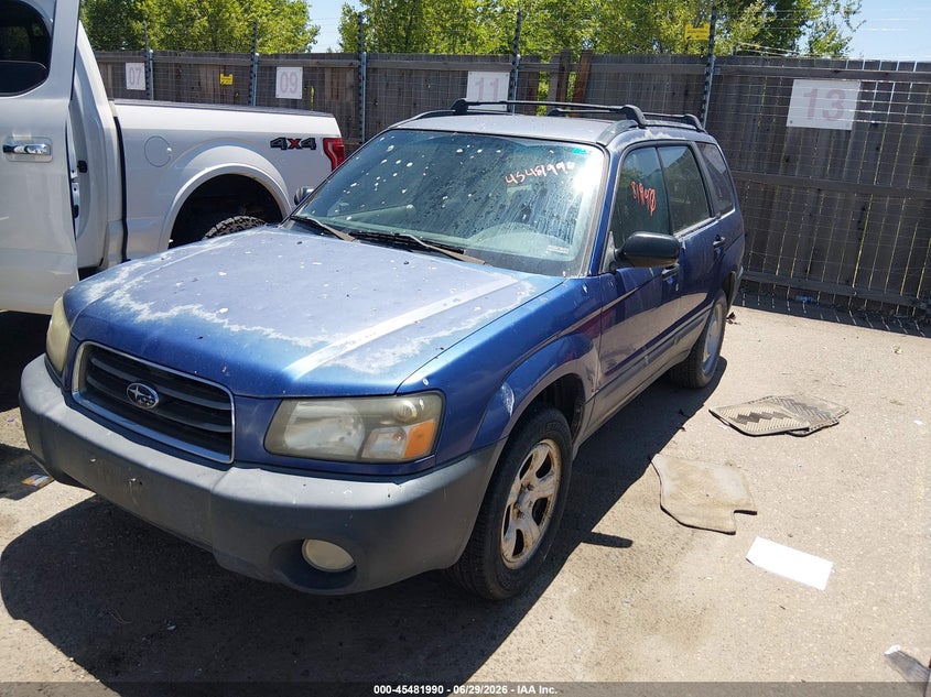 2003 Subaru Forester VIN JF1SG63693G741482 IAAI salvage auction — NORMAL WEAR, Clear (Colorado), sold $300 on 2026-07-07 (photo 2)