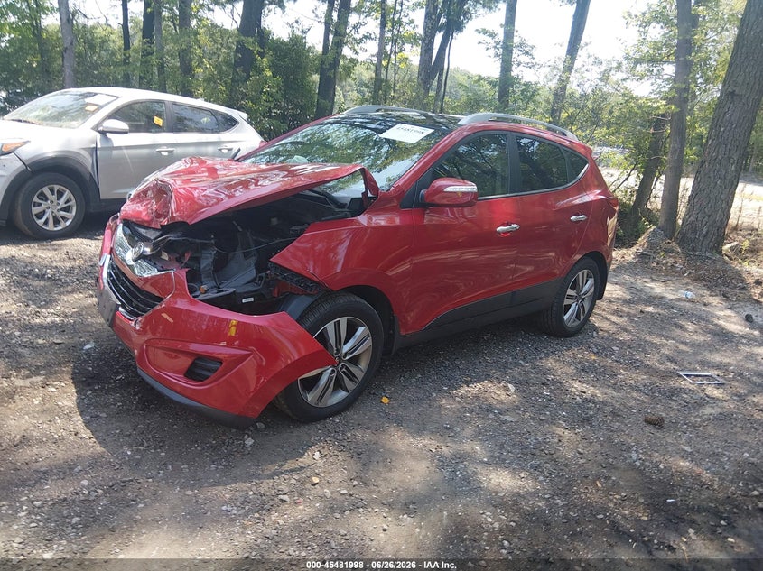 2015 Hyundai Tucson VIN KM8JUCAG4FU987883 IAAI salvage auction — FRONT END, Salvage (Virginia), sold $1,200 on 2026-07-11 (photo 2)