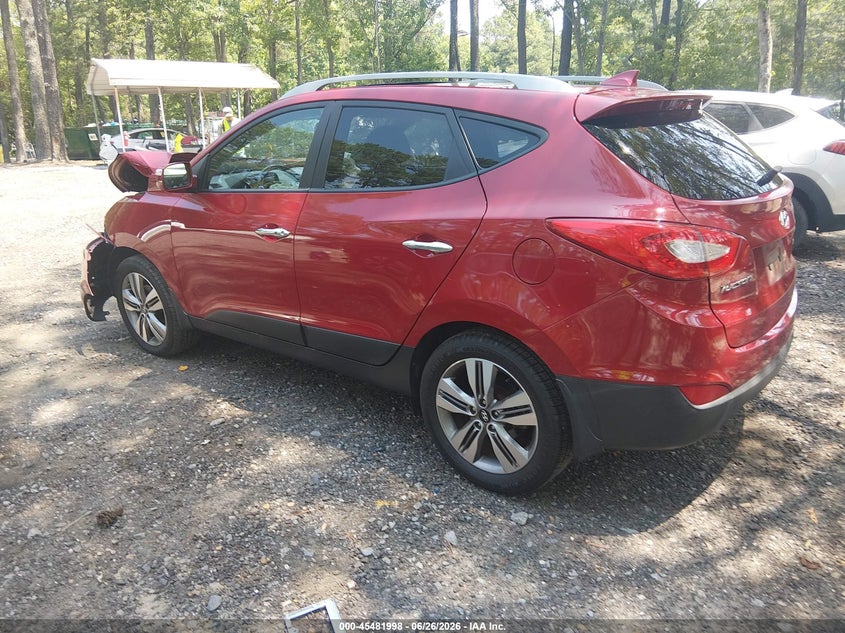 2015 Hyundai Tucson VIN KM8JUCAG4FU987883 IAAI salvage auction — FRONT END, Salvage (Virginia), sold $1,200 on 2026-07-11 (photo 3)