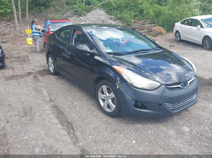 2013 Hyundai Elantra VIN KMHDH4AE6DU503540 IAAI salvage auction — NORMAL WEAR, Salvage (Rhode Island), sold $1,000 on 2026-07-28 (photo 1)