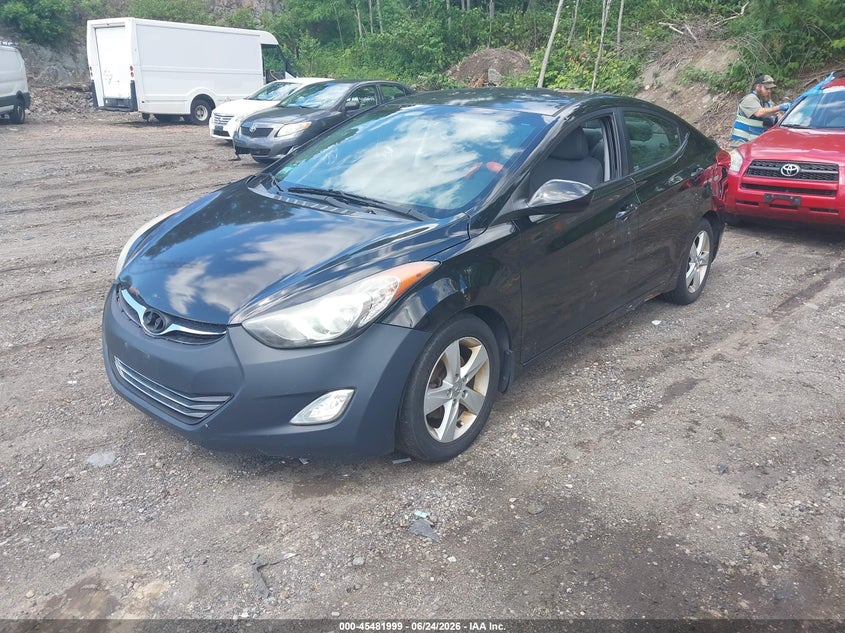 2013 Hyundai Elantra VIN KMHDH4AE6DU503540 IAAI salvage auction — NORMAL WEAR, Salvage (Rhode Island), sold $1,000 on 2026-07-28 (photo 2)