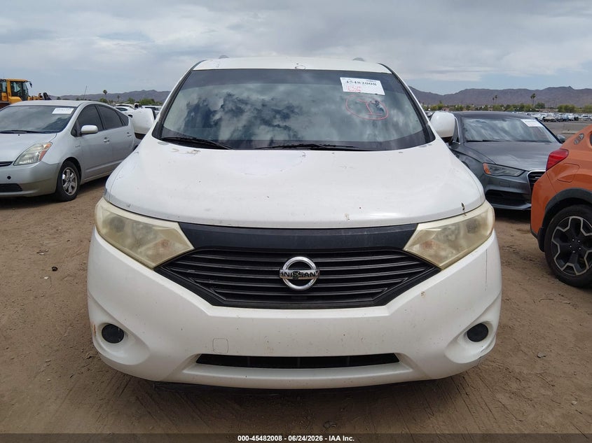 2014 Nissan Quest VIN JN8AE2KP0E9108136 IAAI salvage auction — NORMAL WEAR, Clear-Dealer Only (Arizona), sold $725 on 2026-07-28 (photo 6)