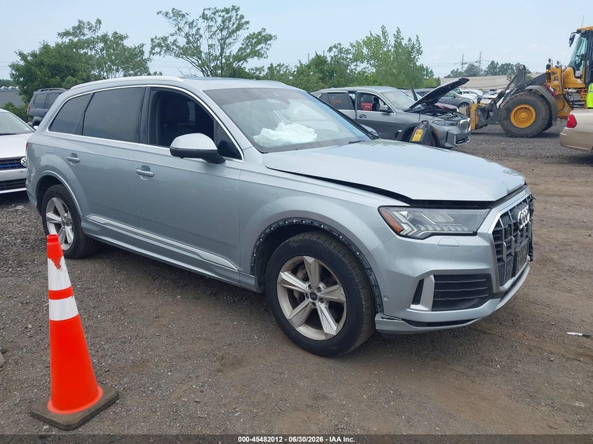 2023 Audi Q7 VIN WA1LCBF70PD025062 IAAI salvage auction — FRONT END, Salvage Title, sold $18,650 on 2026-09-03 (photo 1)