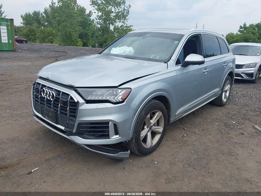 2023 Audi Q7 VIN WA1LCBF70PD025062 IAAI salvage auction — FRONT END, Salvage Title, sold $18,650 on 2026-09-03 (photo 2)
