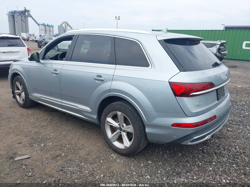 2023 Audi Q7 VIN WA1LCBF70PD025062 IAAI salvage auction — FRONT END, Salvage Title, sold $18,650 on 2026-09-03 (photo 3)