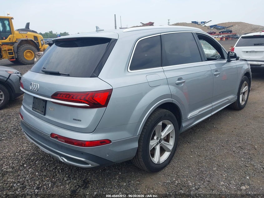 2023 Audi Q7 VIN WA1LCBF70PD025062 IAAI salvage auction — FRONT END, Salvage Title, sold $18,650 on 2026-09-03 (photo 4)