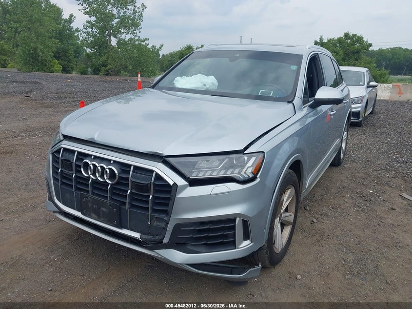 2023 Audi Q7 VIN WA1LCBF70PD025062 IAAI salvage auction — FRONT END, Salvage Title, sold $18,650 on 2026-09-03 (photo 6)