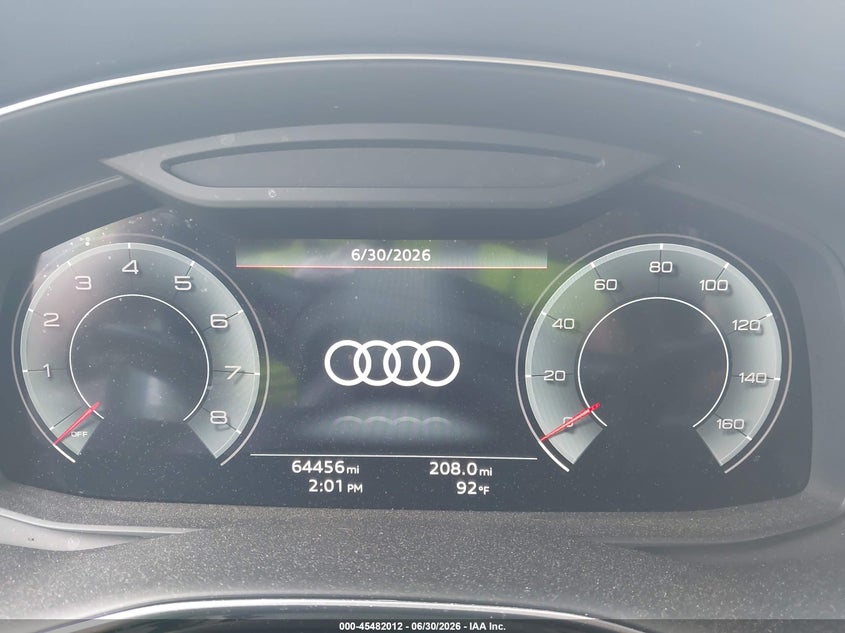 2023 Audi Q7 VIN WA1LCBF70PD025062 IAAI salvage auction — FRONT END, Salvage Title, sold $18,650 on 2026-09-03 (photo 7)
