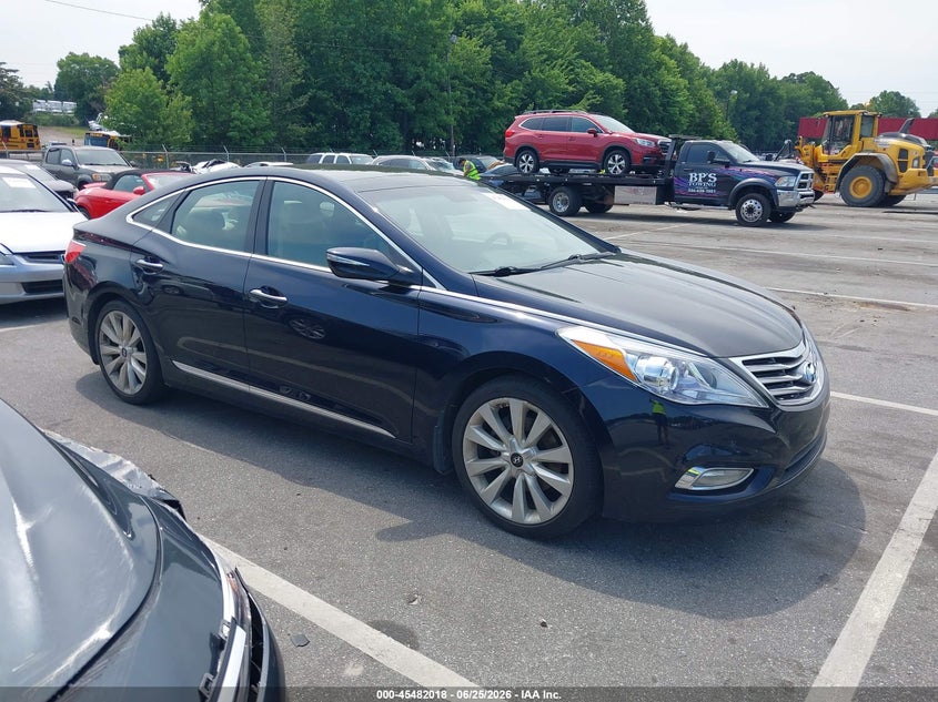 2013 Hyundai Azera VIN KMHFH4JG2DA269456 IAAI salvage auction — SIDE, Salvage (North Carolina), sold $1,600 on 2026-07-11 (photo 1)