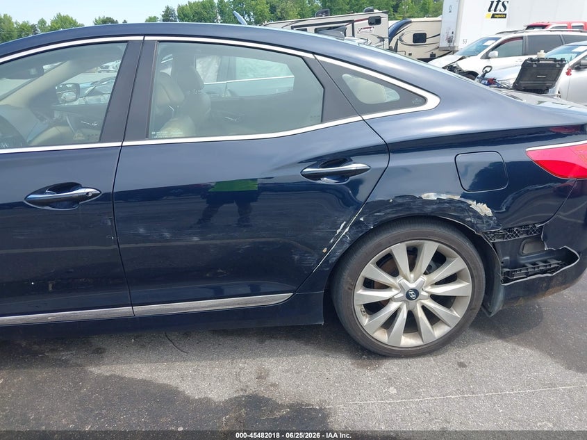 2013 Hyundai Azera VIN KMHFH4JG2DA269456 IAAI salvage auction — SIDE, Salvage (North Carolina), sold $1,600 on 2026-07-11 (photo 6)