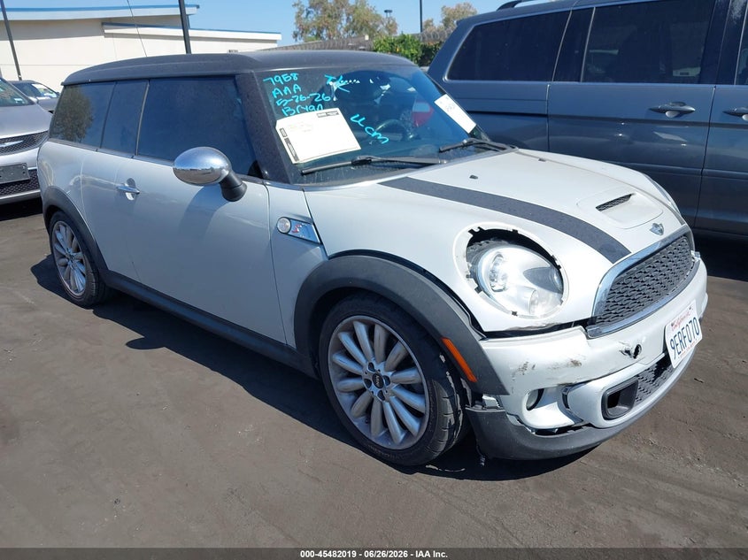2012 Mini Clubman VIN WMWZG3C56CTY32194 IAAI salvage auction — FRONT END, Salvage Title, sold $1,800 on 2026-07-17 (photo 1)