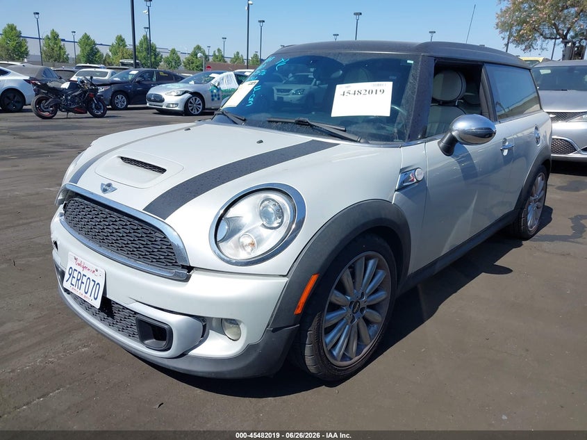 2012 Mini Clubman VIN WMWZG3C56CTY32194 IAAI salvage auction — FRONT END, Salvage Title, sold $1,800 on 2026-07-17 (photo 2)