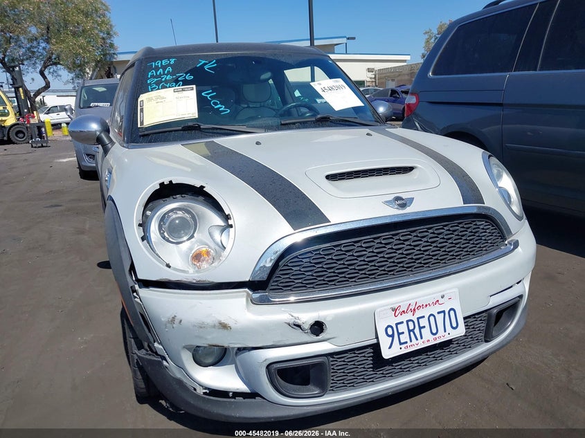 2012 Mini Clubman VIN WMWZG3C56CTY32194 IAAI salvage auction — FRONT END, Salvage Title, sold $1,800 on 2026-07-17 (photo 6)