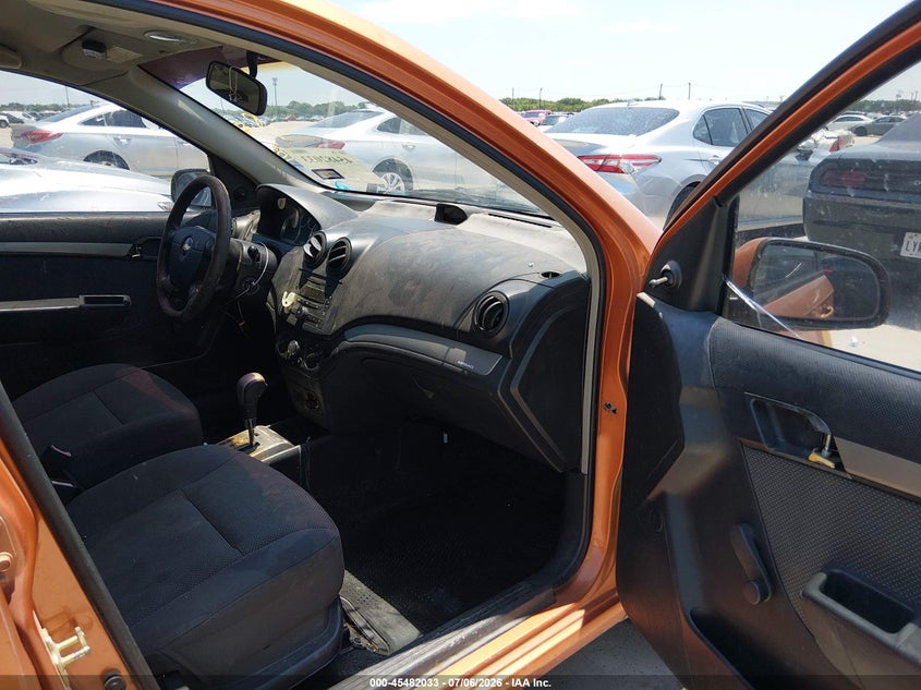 2007 Chevrolet Aveo VIN KL1TD56647B103342 IAAI salvage auction — NORMAL WEAR, Original (Texas), sold $225 on 2026-07-13 (photo 5)