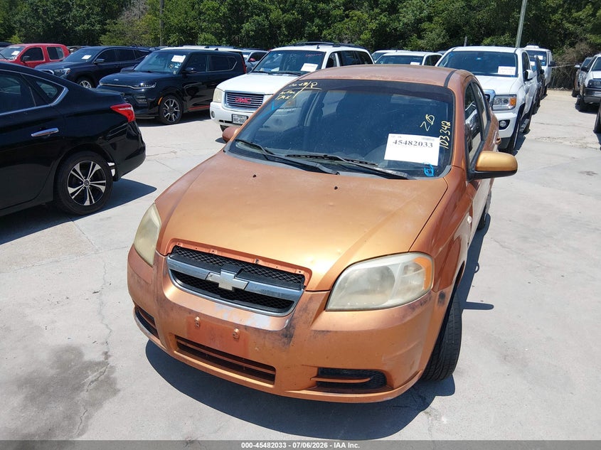 2007 Chevrolet Aveo VIN KL1TD56647B103342 IAAI salvage auction — NORMAL WEAR, Original (Texas), sold $225 on 2026-07-13 (photo 6)