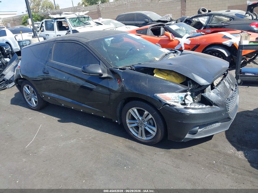 2013 Honda Cr-z VIN JHMZF1C63DS003771 IAAI salvage auction — FRONT & REAR, Salvage Certificate (California), sold $450 on 2026-07-31 (photo 1)