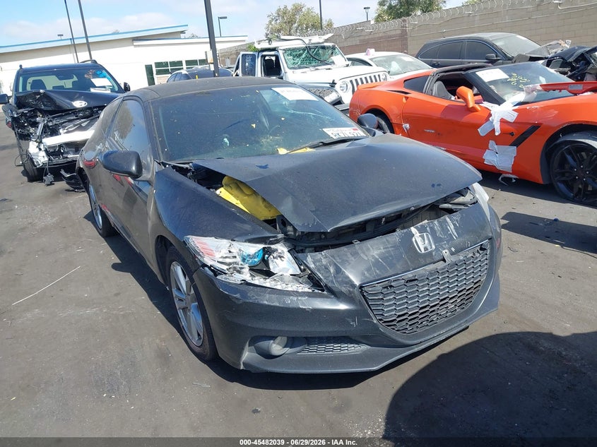 2013 Honda Cr-z VIN JHMZF1C63DS003771 IAAI salvage auction — FRONT & REAR, Salvage Certificate (California), sold $450 on 2026-07-31 (photo 6)