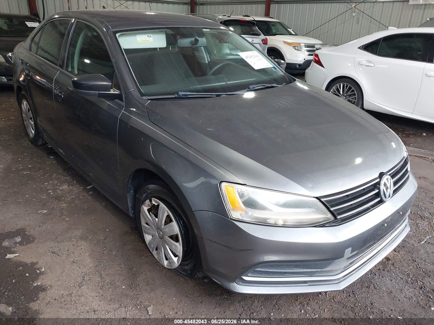 2016 Volkswagen Jetta VIN 3VW267AJ1GM248589 IAAI salvage auction — LEFT FRONT, Clear (Virginia), sold $1,400 on 2026-07-19 (photo 1)