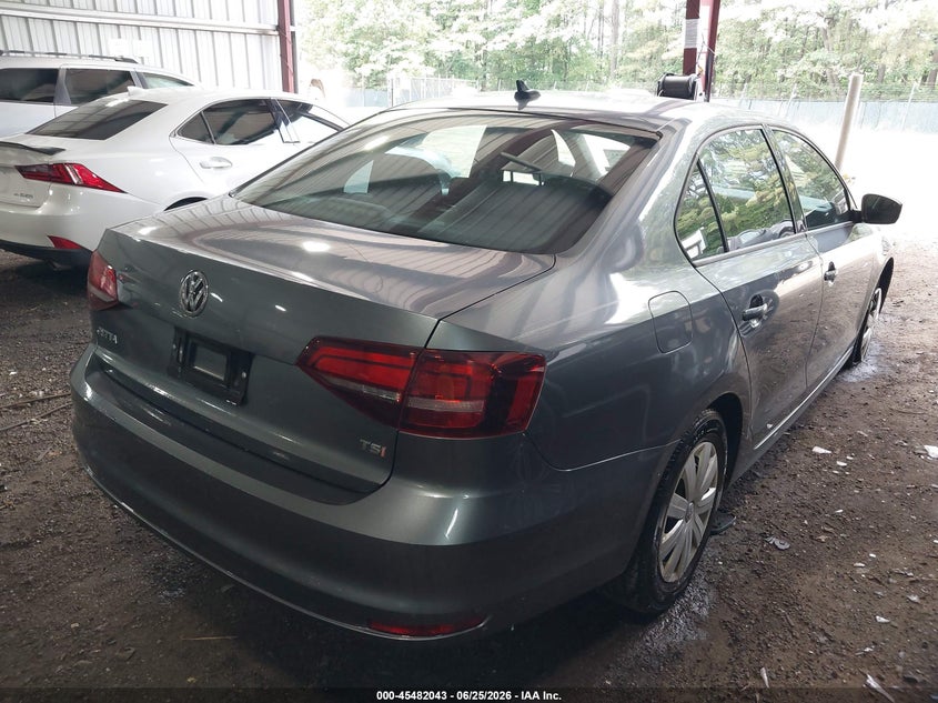 2016 Volkswagen Jetta VIN 3VW267AJ1GM248589 IAAI salvage auction — LEFT FRONT, Clear (Virginia), sold $1,400 on 2026-07-19 (photo 4)