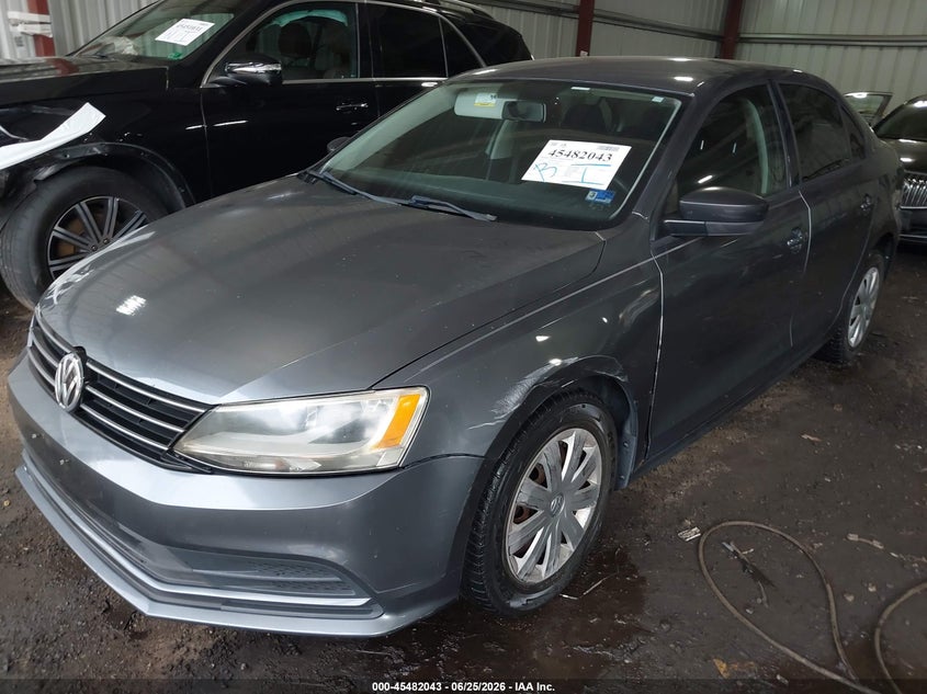 2016 Volkswagen Jetta VIN 3VW267AJ1GM248589 IAAI salvage auction — LEFT FRONT, Clear (Virginia), sold $1,400 on 2026-07-19 (photo 6)