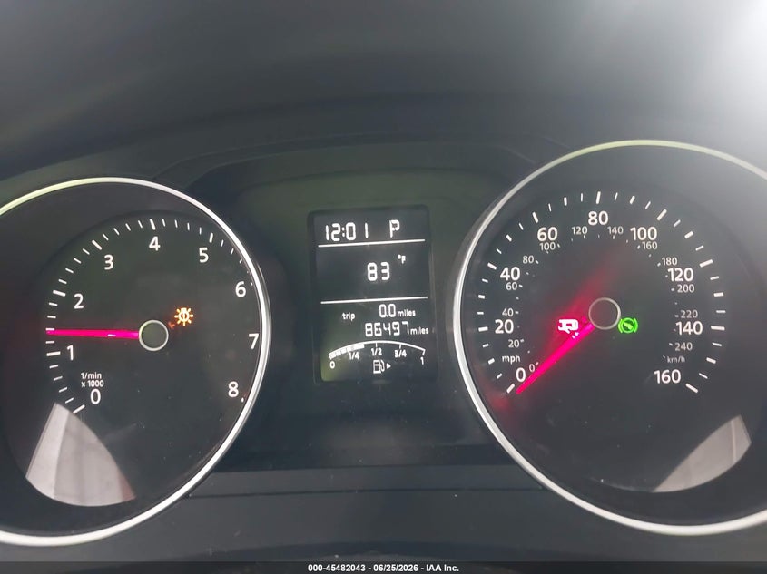 2016 Volkswagen Jetta VIN 3VW267AJ1GM248589 IAAI salvage auction — LEFT FRONT, Clear (Virginia), sold $1,400 on 2026-07-19 (photo 7)