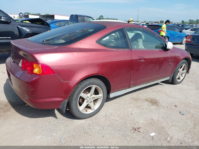 2003 Acura Rsx VIN JH4DC54883S003788 IAAI salvage auction — NORMAL WEAR, Original (Texas), sold $325 on 2026-07-14 (photo 4)