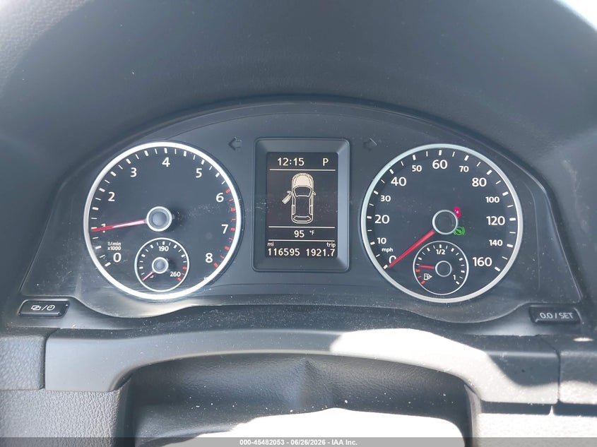 2013 Volkswagen Tiguan VIN WVGBV3AX0DW613757 IAAI salvage auction — RIGHT FRONT, Salvage Title, sold $1,500 on 2026-08-11 (photo 7)
