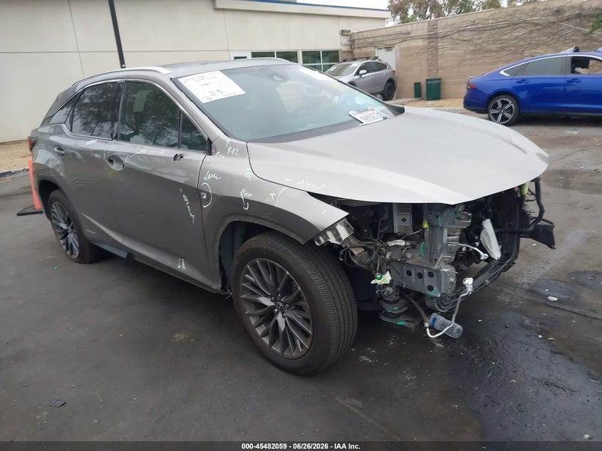 2019 Lexus Rx VIN 2T2BGMCA2KC043274 — IAAI salvage auction photo