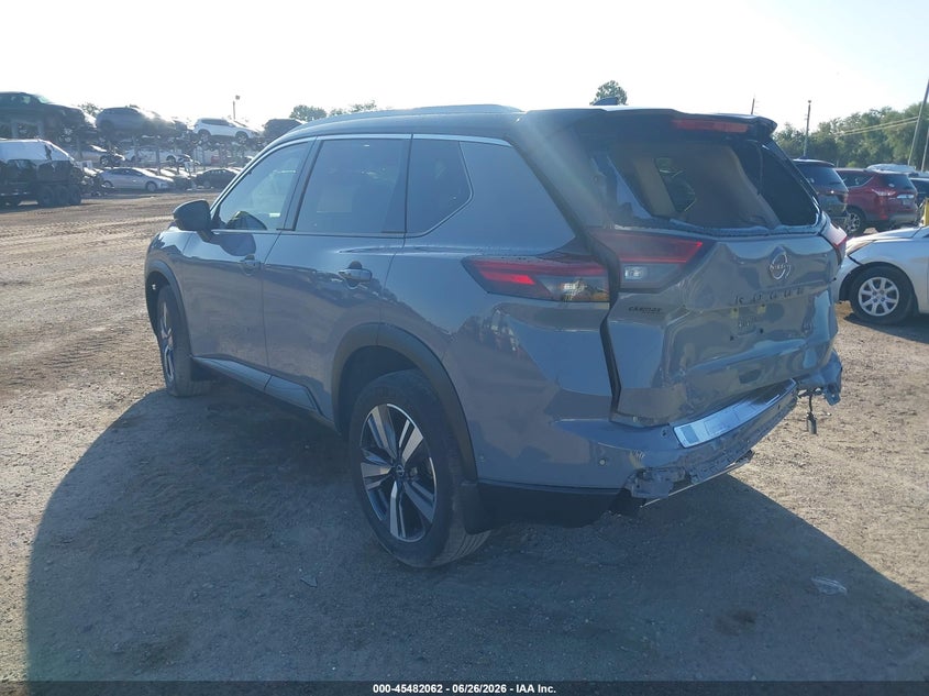 2024 Nissan Rogue VIN JN8BT3CA1RW004482 IAAI salvage auction — REAR END, Rebuildable (Florida), sold $4,450 on 2026-07-28 (photo 3)
