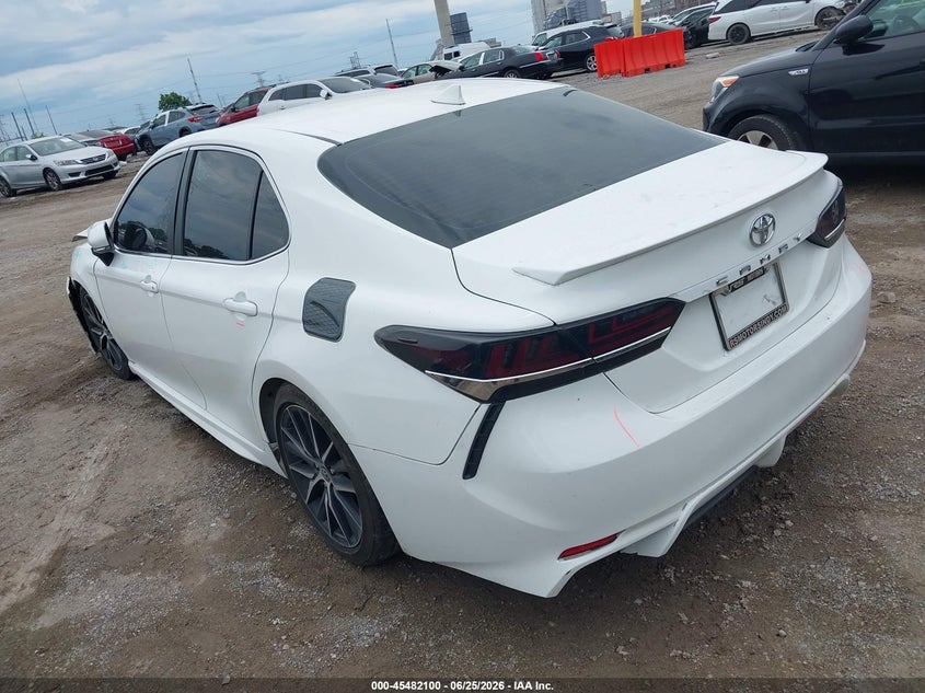 2021 Toyota Camry VIN 4T1G11AK4MU486193 IAAI salvage auction — FRONT END, Clear (Indiana), sold $9,900 on 2026-08-01 (photo 3)
