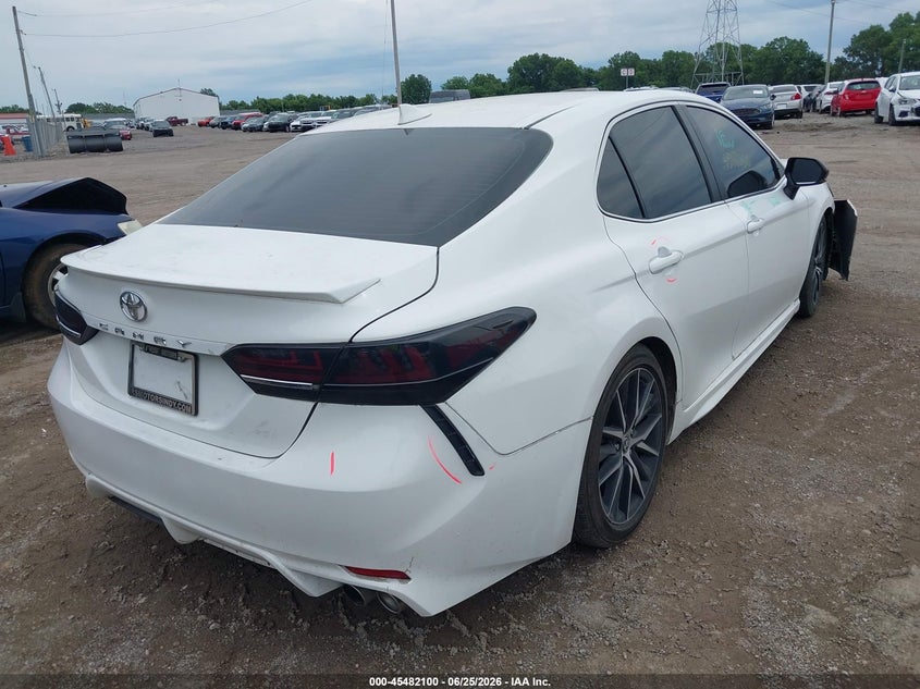 2021 Toyota Camry VIN 4T1G11AK4MU486193 IAAI salvage auction — FRONT END, Clear (Indiana), sold $9,900 on 2026-08-01 (photo 4)