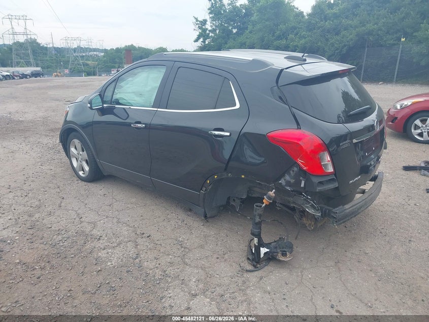 2016 Buick Encore VIN KL4CJESB0GB677323 IAAI salvage auction — REAR END, Salvage (Pennsylvania), sold $375 on 2026-07-17 (photo 3)