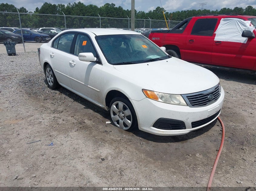2009 Kia Optima VIN KNAGE228295292519 IAAI salvage auction — NORMAL WEAR, Repossession Paperwork (Georgia), sold $275 on 2026-07-31 (photo 1)