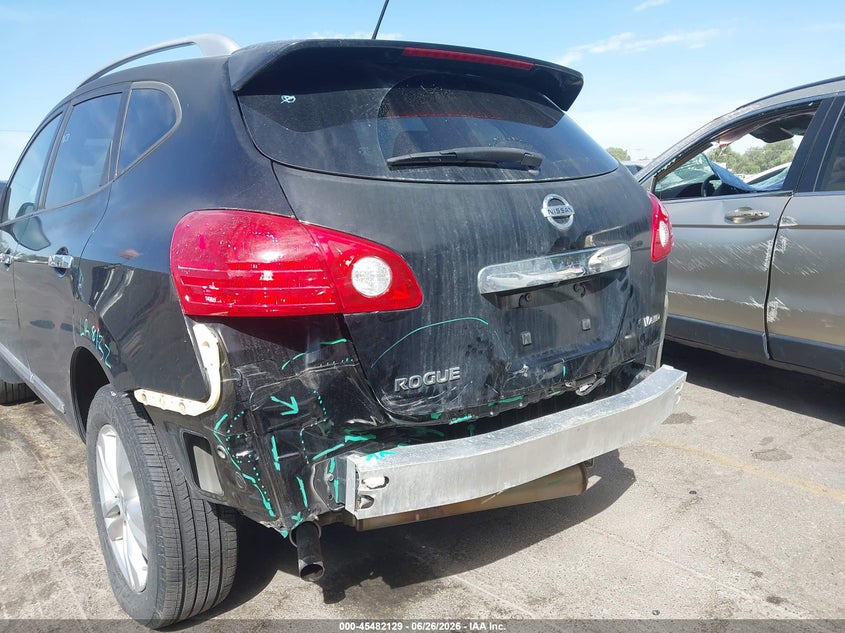 2012 Nissan Rogue VIN JN8AS5MV5CW395669 IAAI salvage auction — REAR END, Salvage (Utah), sold $400 on 2026-07-30 (photo 6)