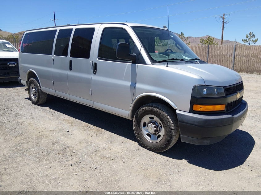 2020 Chevrolet Express 2500 VIN 1GAZGNFPXL1234478 IAAI salvage auction — NORMAL WEAR, Sf97 (Nevada), sold $13,150 on 2026-07-30 (photo 1)