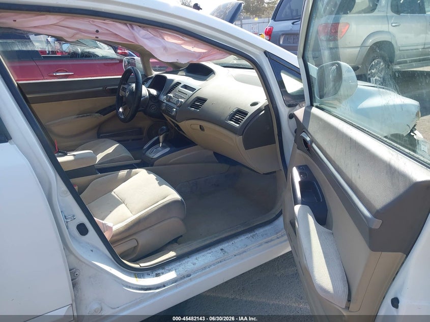 2006 Honda Civic VIN JHMFA16816S009375 IAAI salvage auction — REAR END, Salvage (California), sold $275 on 2026-07-13 (photo 5)