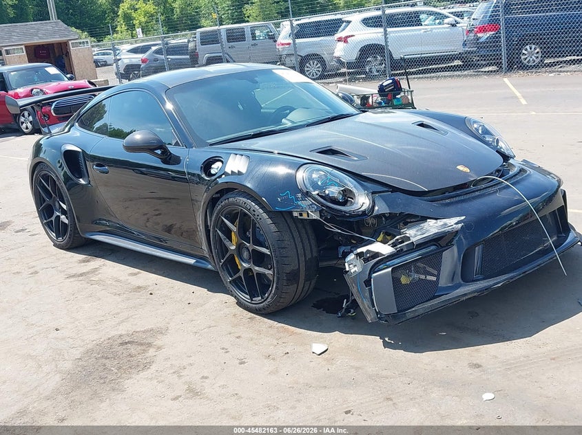 2019 Porsche 911 VIN WP0AF2A92KS164398 IAAI salvage auction — FRONT END, Salvage Title, sold $128,000 on 2026-08-06 (photo 1)