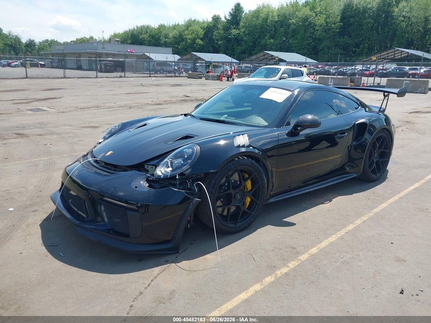 2019 Porsche 911 VIN WP0AF2A92KS164398 IAAI salvage auction — FRONT END, Salvage Title, sold $128,000 on 2026-08-06 (photo 2)