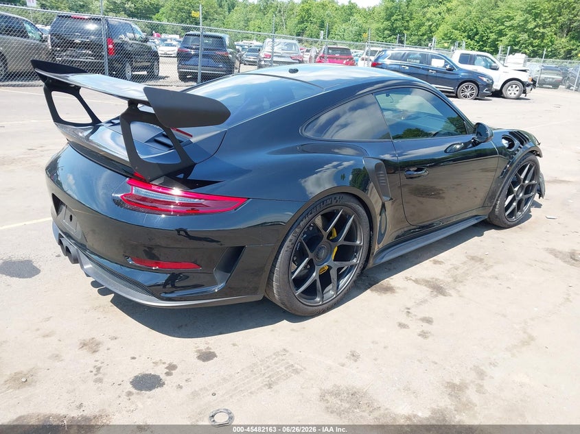 2019 Porsche 911 VIN WP0AF2A92KS164398 IAAI salvage auction — FRONT END, Salvage Title, sold $128,000 on 2026-08-06 (photo 4)