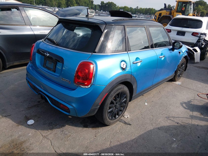2017 Mini Hard top VIN WMWXU3C34H2F48450 IAAI salvage auction — FRONT END, Salvage (North Carolina), sold $1,500 on 2026-08-01 (photo 4)