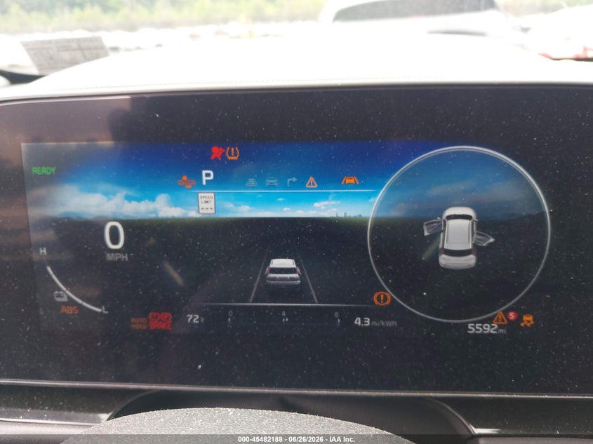 2025 Kia Niro VIN KNDCR3L18S5140621 IAAI salvage auction — SIDE, Salvage Title, sold $9,800 on 2026-08-22 (photo 7)