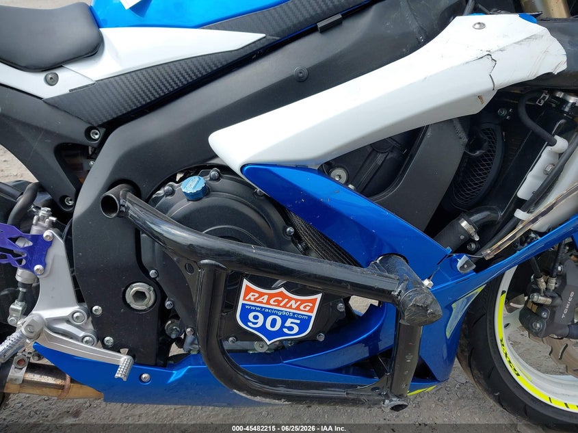 2009 Suzuki Gsx-r600 VIN JS1GN7EA292105922 IAAI salvage auction — RIGHT FRONT, Salvage (Pennsylvania), sold $1,575 on 2026-07-08 (photo 8)