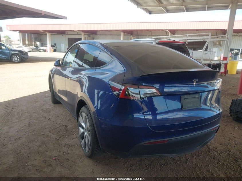 2022 Tesla Model y VIN 7SAYGDEE7NF369556 IAAI salvage auction — UNKNOWN, Restored (Arizona), sold $15,300 on 2026-07-14 (photo 3)