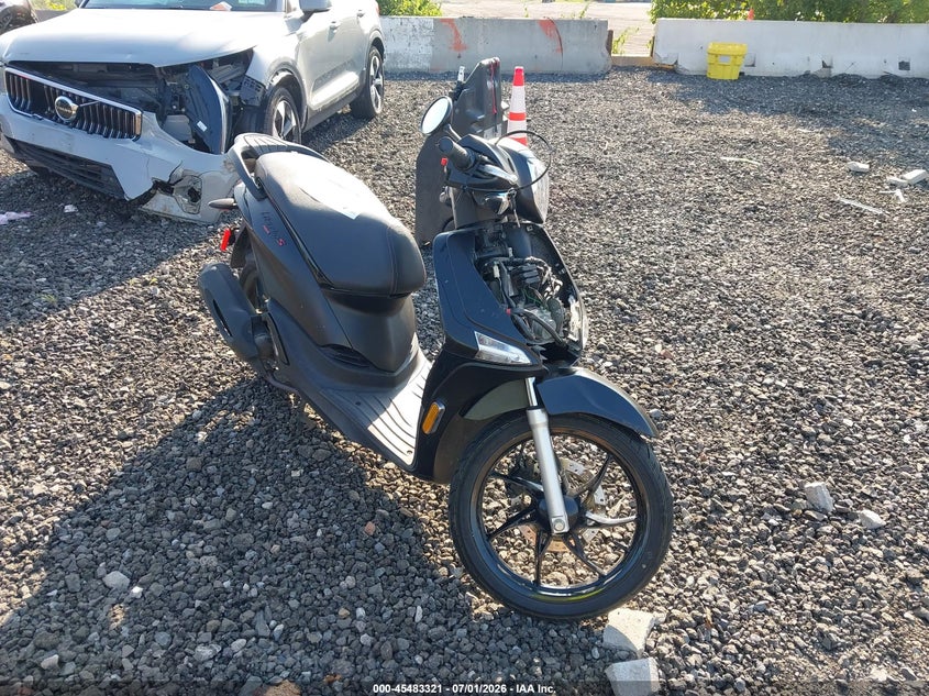 2022 Piaggio VIN ZAPM898G1N7003471 IAAI salvage auction — THEFT, Mv-907A (New York), sold $200 on 2026-08-04 (photo 1)