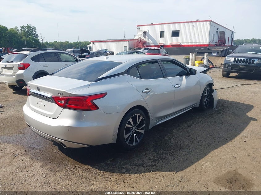 2018 Nissan Maxima VIN 1N4AA6AP7JC393999 IAAI salvage auction — FRONT END, Wait Title, sold $1,550 on 2026-09-09 (photo 4)