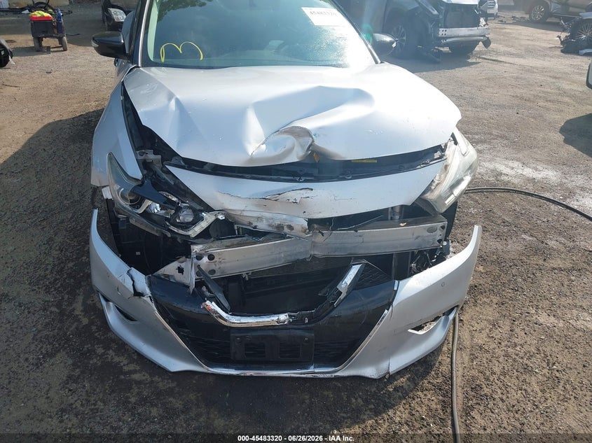 2018 Nissan Maxima VIN 1N4AA6AP7JC393999 IAAI salvage auction — FRONT END, Wait Title, sold $1,550 on 2026-09-09 (photo 6)