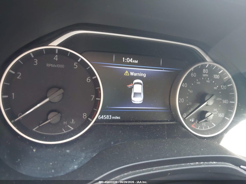 2018 Nissan Maxima VIN 1N4AA6AP7JC393999 IAAI salvage auction — FRONT END, Wait Title, sold $1,550 on 2026-09-09 (photo 7)