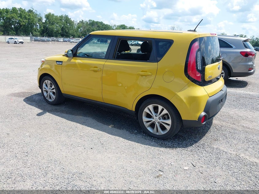 2014 Kia Soul VIN KNDJP3A52E7052174 IAAI salvage auction — THEFT, Salvage (Ohio), sold $1,150 on 2026-07-09 (photo 3)