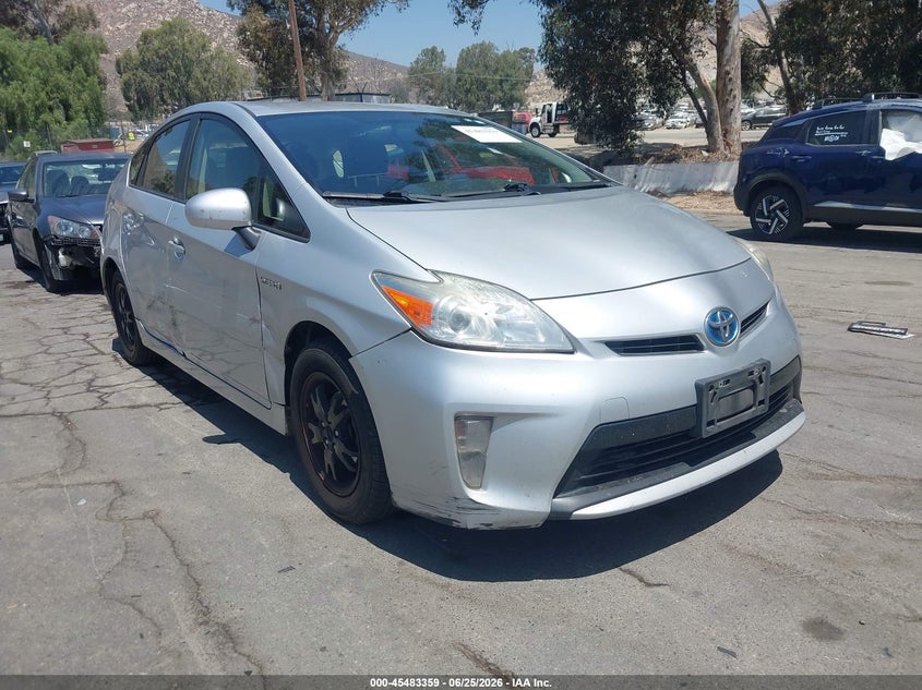 2015 Toyota Prius VIN JTDKN3DUXF0446738 IAAI salvage auction — RIGHT SIDE, Salvage (California), sold $1,200 on 2026-07-21 (photo 1)