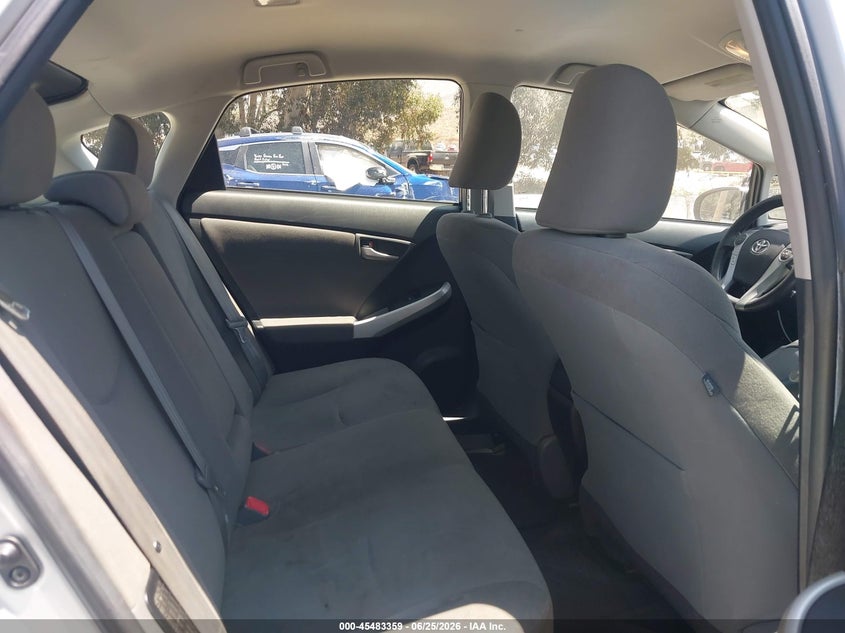 2015 Toyota Prius VIN JTDKN3DUXF0446738 IAAI salvage auction — RIGHT SIDE, Salvage (California), sold $1,200 on 2026-07-21 (photo 8)